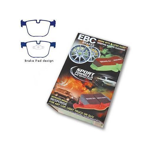 Ebc brakes dp41451r brake pads yellowstuff 4000 series aramid fiber rear bmw set