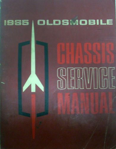 1965 oldsmobile chassis service manual original cutlass f85 delta 88 98 65
