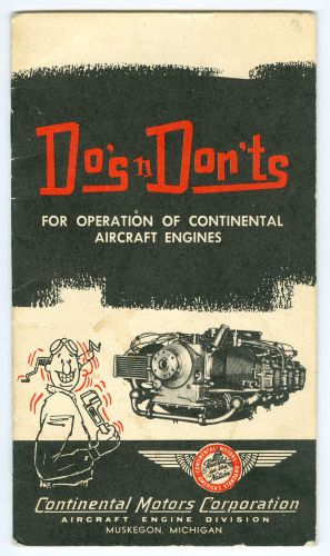 Continental motors aircraft engines do&#039;s n don&#039;ts manual 5-63