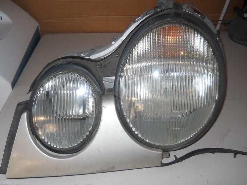 96-99 mercedes benz w210  e class headlight lh genuine hella halogen