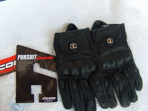 Icon pursuit gloves motorcycle size xl