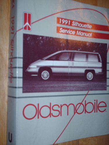 1991 oldsmobile silhouette shop manual / book