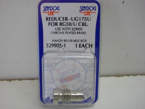 Seadog sea-dog 329905-1 male uhf reducer -ug175u for rg-58/u