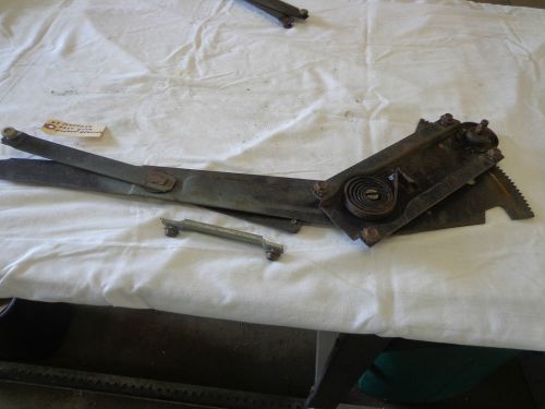 1967 mustang coupe passenger  side front window regulator and slide