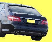 Painted mercedes benz e class 4dr roof spoiler 2010-2014