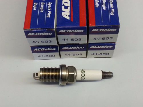 Acdelco 41-603 spark plugs qty 6 (matches autolite 3926)