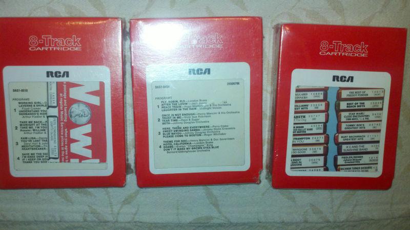 Buick eight track tapes circa 1980