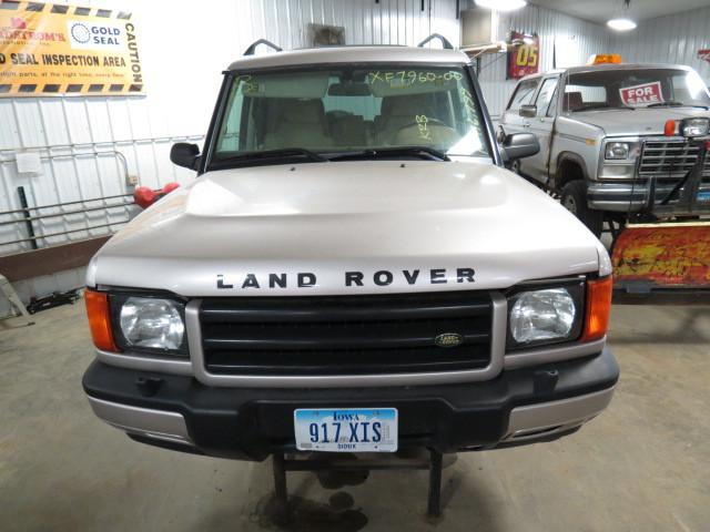 2000 land rover discovery rear seat belt & retractor only lh driver gray