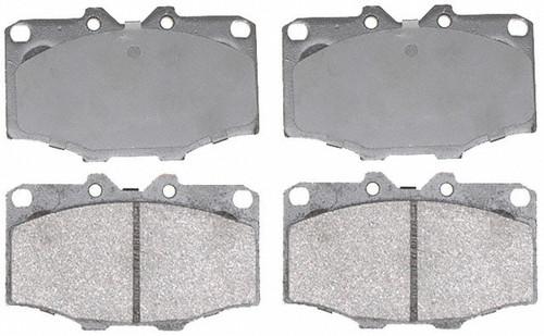 Raybestos sgd137m brake pad or shoe, front-service grade brake pad