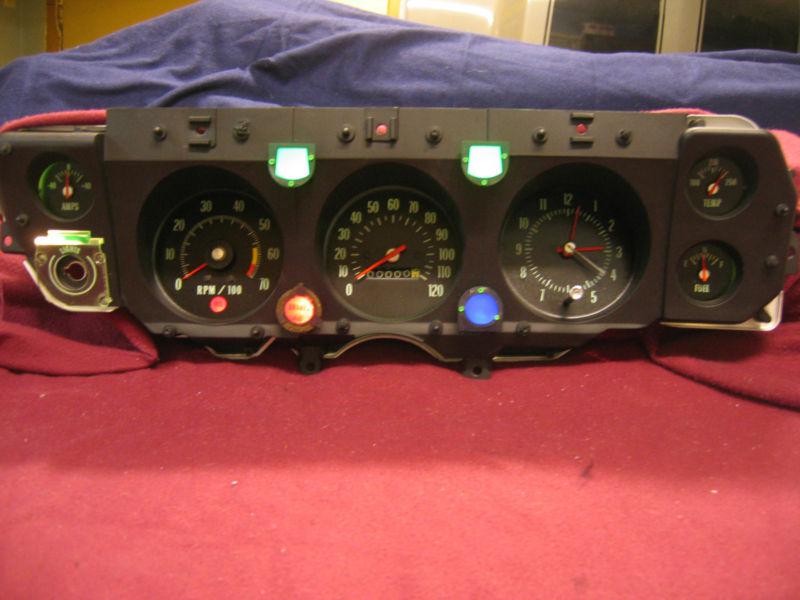 1970 chevelle ls6 dash gauge cluster