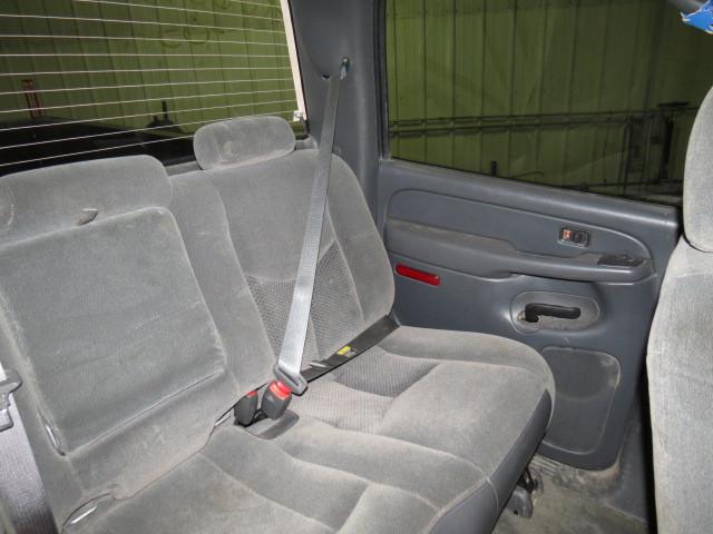 2005 chevy silverado 1500 pickup rear seat belt & retractor only lh driver gray