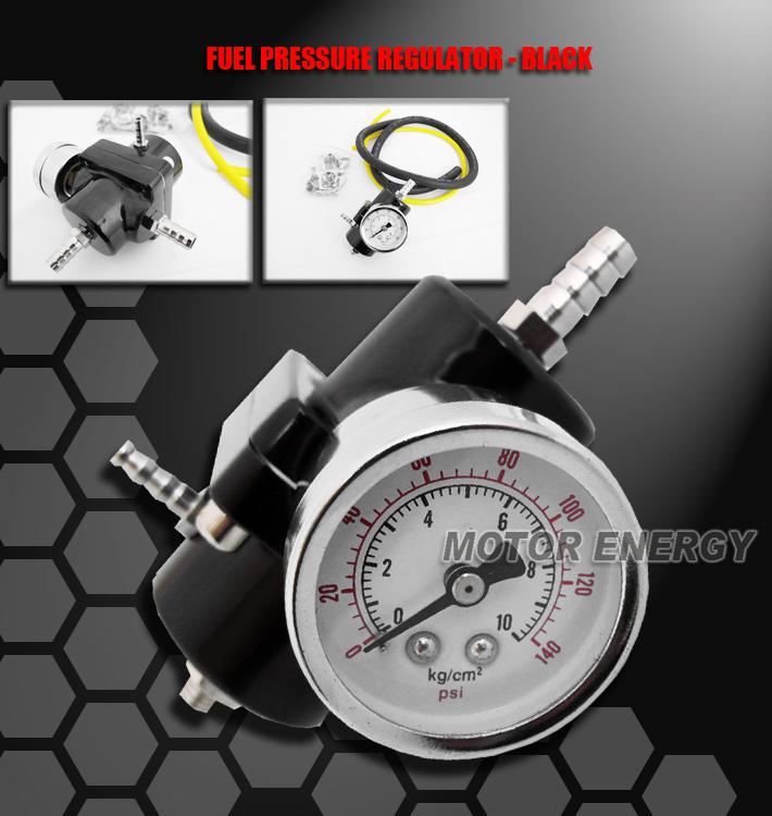 Fuel pressure regulator+gas hose kit black jeep mazda mercedes-benz mitsubishi