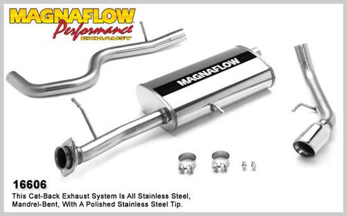 Magnaflow 16606 ford truck explorer stainless cat-back system exhaust