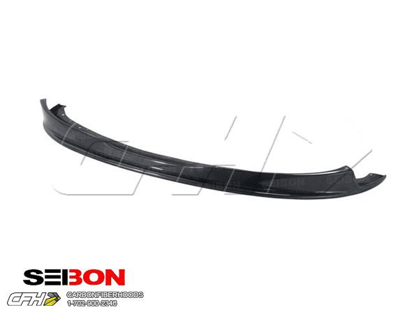 Seibon carbon fiber vr-style carbon fiber front lip bmw 3series 09-11 us seller