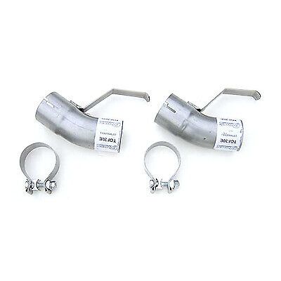 Pypes performance exhaust tailpipe splitter adaptr 2.5in pair tgf20e