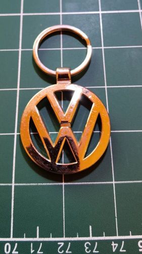 Genuine metal vw new logo design volkswagen keyring chrome 000087010bn