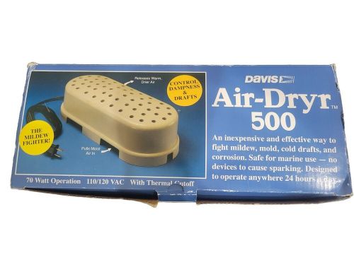 Davis instruments air-dryr 500 electric warm air dryer boat rv home mildew - nob