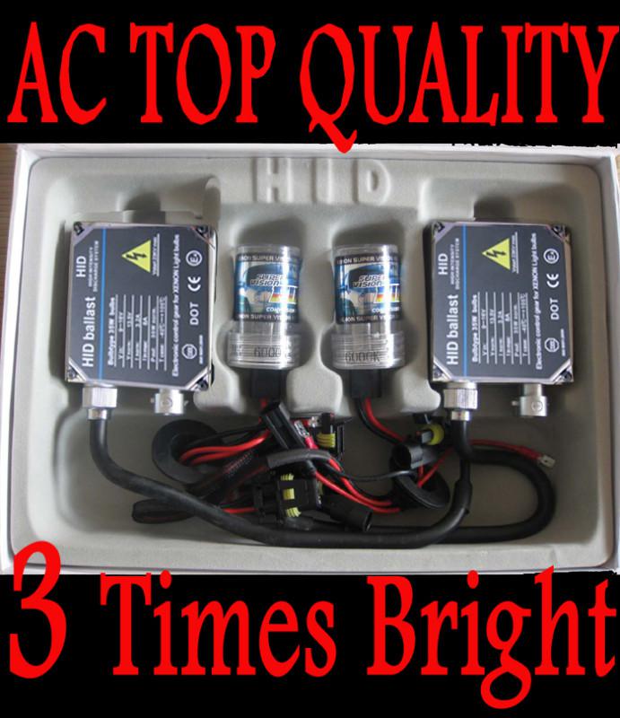 Ac kit h1 h3 h7 h4l h9 h11 h10 hid xenon conversion kit 9005 hb4 5202