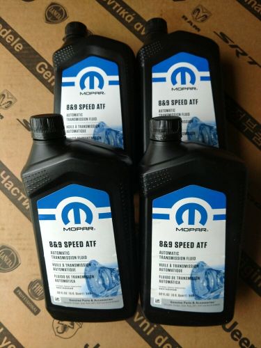 Save $$--4 quarts jeep dodge chrysler ram zf 8 &amp; 9 speed atf transmission fluid