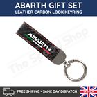 Abarth gift set - clock / keyring / x4 valve dust caps 500 595 695 punto abarth