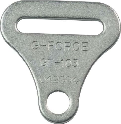 G-force 103h harness hardware - bolt-in - 2 in wide - steel - zinc oxide - each