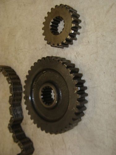 1996 yamaha vmax 600 xt 8bv track drive chain gear sprocket 21t 37t