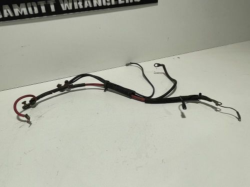 92-95 jeep wrangler yj 4.0l manual starter battery cable wiring harness cc 6ii