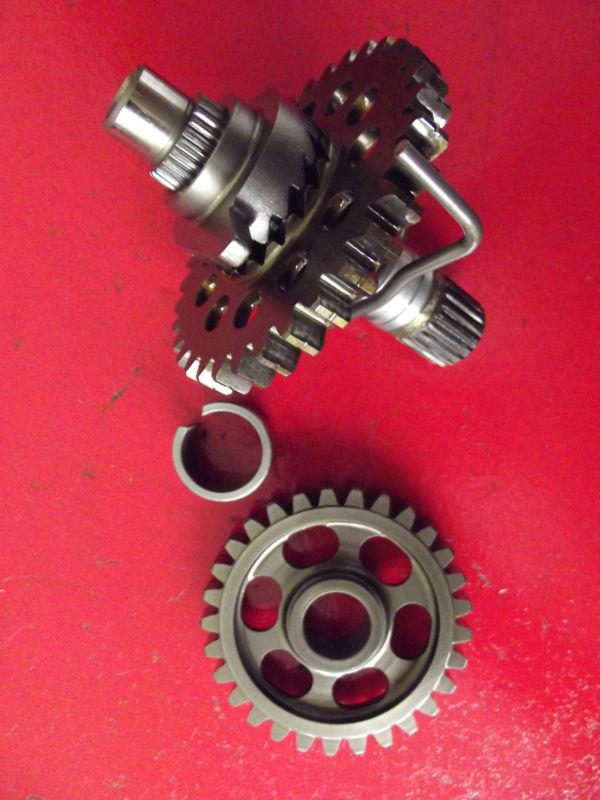 Honda crf450r crf 450r crf450 kick start starter shaft gear 2002 2003 2004 2005 