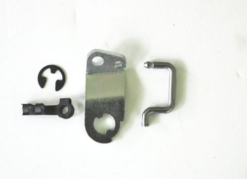 1965 to 1966 ford thunderbird new trunk lock bracket, rod and clip hardware