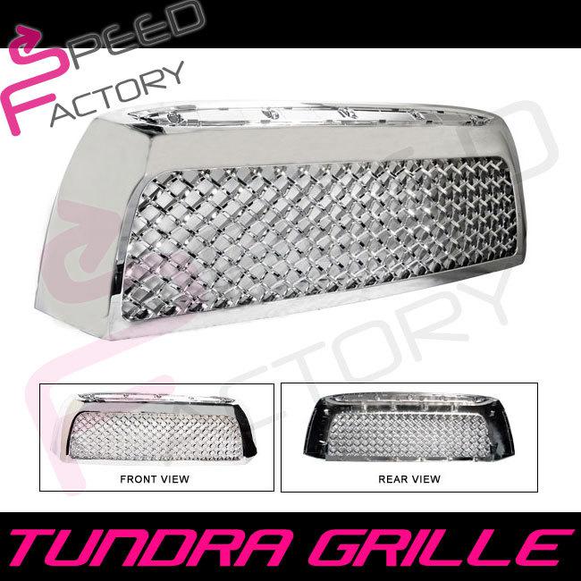 07 08 09 toyota tundra chrome honeycomb mesh grill grille