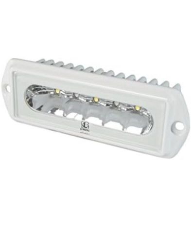 Lumitec capri2 led flood light, flush mount, dual color, powder coat housing