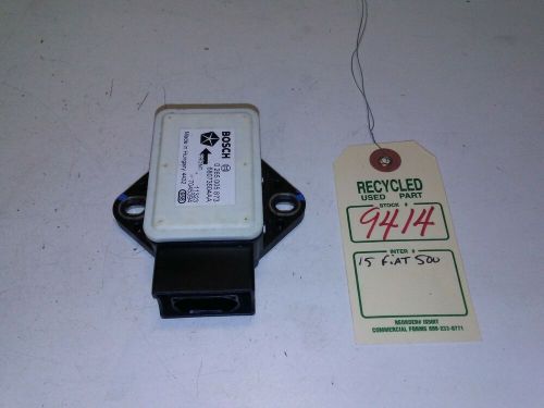 2015 fiat 500 yaw rate sensor oem 68073504aa #9414