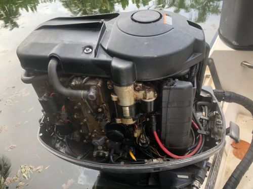 Used 2001 yamaha f115 115 hp 20&#034; outboard boat motor engine right hand  700 hour