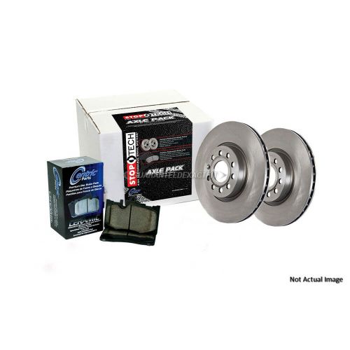 Centric parts performance disc brake pad and rotor kit 909.40041 bpf