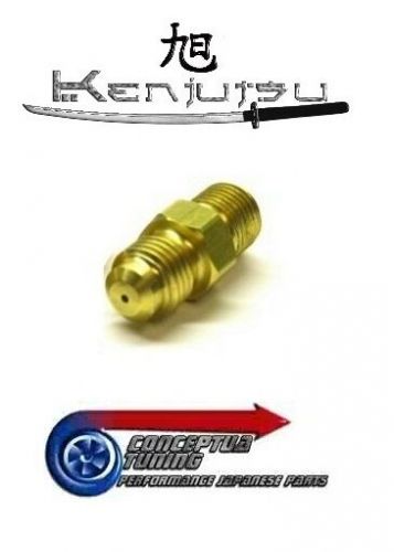 New garrett gt2860rs bb ball bearing turbo oil inlet adaptor by kenjutsu racing