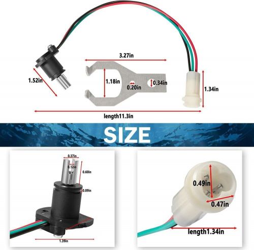 Potentiometer trim tilt sender sensor kit for volvo penta dp sx 22314183 873531