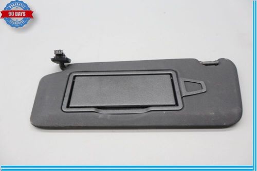 08-15 mercedes w204 c250 c300 left driver side sunvisor sun visor black oem