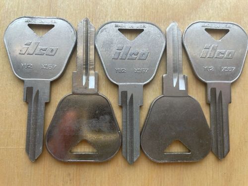 Yugo yu2 / x167 key blanks. lot of five(5) blank ilco usa keys.