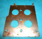 1970-74 mopar e-body rallye dash switch panel woodgrain face backing plate vgc