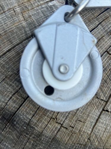 Omc  brp johnson evinrude oem universal tiller cable steering bracket &amp; pulleys