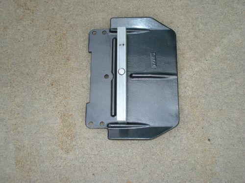 Brand new omc turbojet ride plate and zinc anode