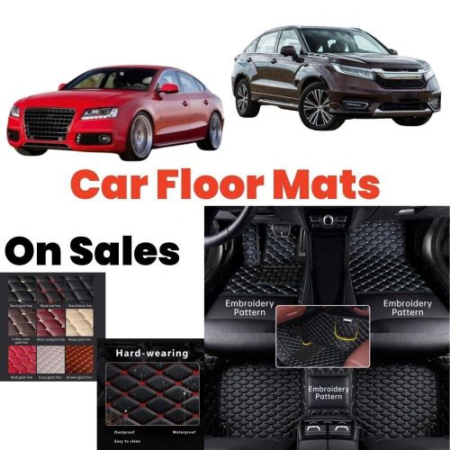 Fit ford all models car floor mats carpets anti-slip luxury custom cargo liners