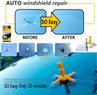 Windscreen windshield repair tool set diy car kit wind glass for chip crack fix