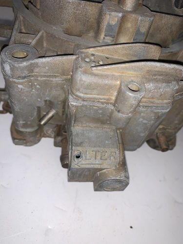 1968 vette truck carburetor 396/325 hp 4 speed trans quadrajet 7028217 eg parts