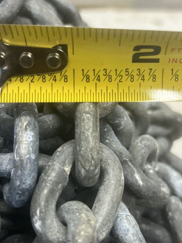 5/16” g4 galvanized chain 52 feet long