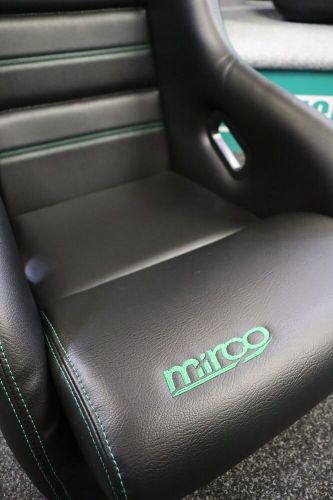 Mirco rs2 vinyl fibreglass fia motorsport race rally competition bucket seat