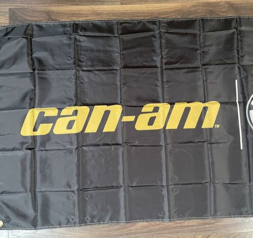 Garage wall decor can-am logo 3x5ft