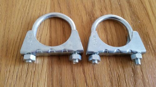 Classic mini exhaust u bolt clamp 45mm ( 1  3/4&#034;)  x 2