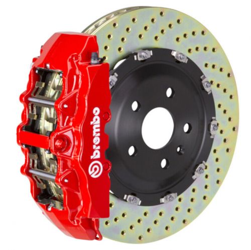 Brembo fits 11-23 charger w/v8 exc awd/srt8 fr gt bbk 6pis cast 380x34 2pc rotor