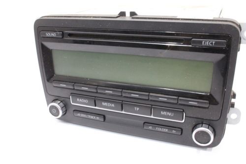 Vw eos 1f stereo radio cd player head unit 1k0035186aa